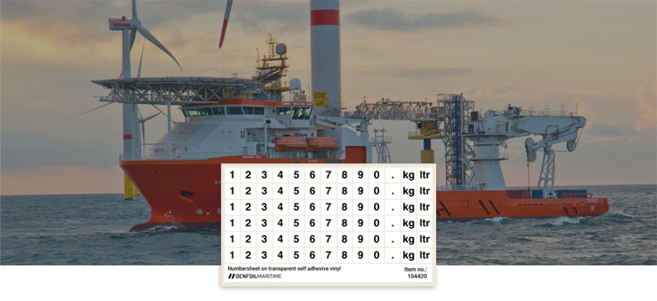 Tilbehør til skipsskilt